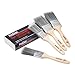 Price comparison product image ProDec 4 piece Decorator Synthetic Paint Brush Set for Painting with Emulsion, Gloss and Satin Paints on Walls, Ceilings, Wood and Metal, Contains 2x 1.5 inch & 2x 2 inch Brushes