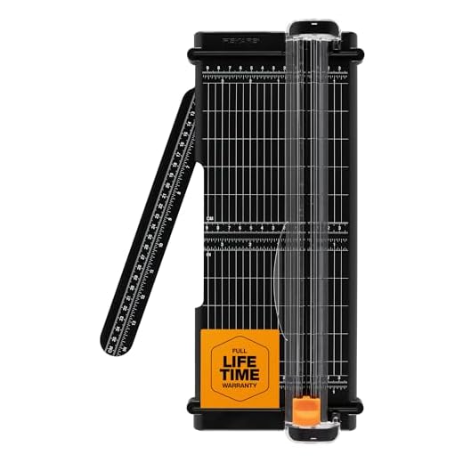 Fiskars SureCut Portable Trimmer with Recycled Cutline, 12 Inch Cut, Black,01-005454