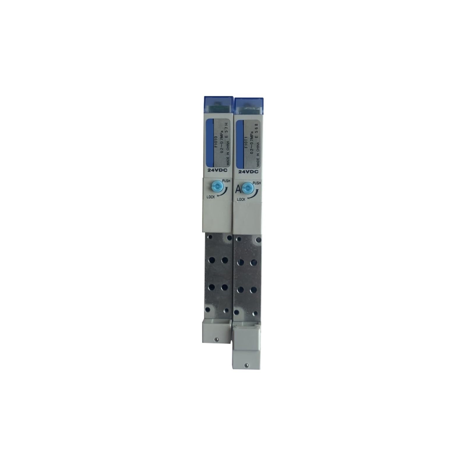 EOTVHTMT 1pcs Solenoid Valve Double Solenoid Coil Valve F10T0 T1 T2-PN-PS3- PL3(F10T0-PL3)