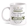 Fashionalarm Tasse Seine Majestät der Sanitäter beidseitig bedruckt mit Spruch Motiv | Lustige Geschenk-Idee für Notfallsanitäter Rettungshelfer, Weiß 330 ml