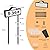 Solar Address Signs for Houses, House Number for Outside Waterproof, Address Plaques for House Numbers, Cold/Warm White Illuminated, Wall Mounted/In Ground Address Number for Front Yard, Driveway