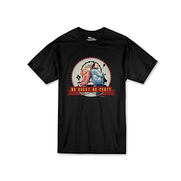 Terence Hill Bud Spencer T-Shirt - No Buggy No Party - Zwei wie Pech und Schwefel (schwarz) - Renato Casaro Edition