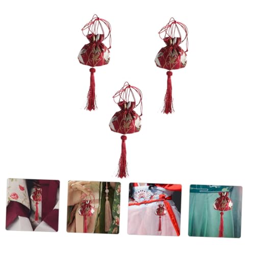 Cabilock Juego de 3 Bolsitas Decorativas Vacías miniatura 4