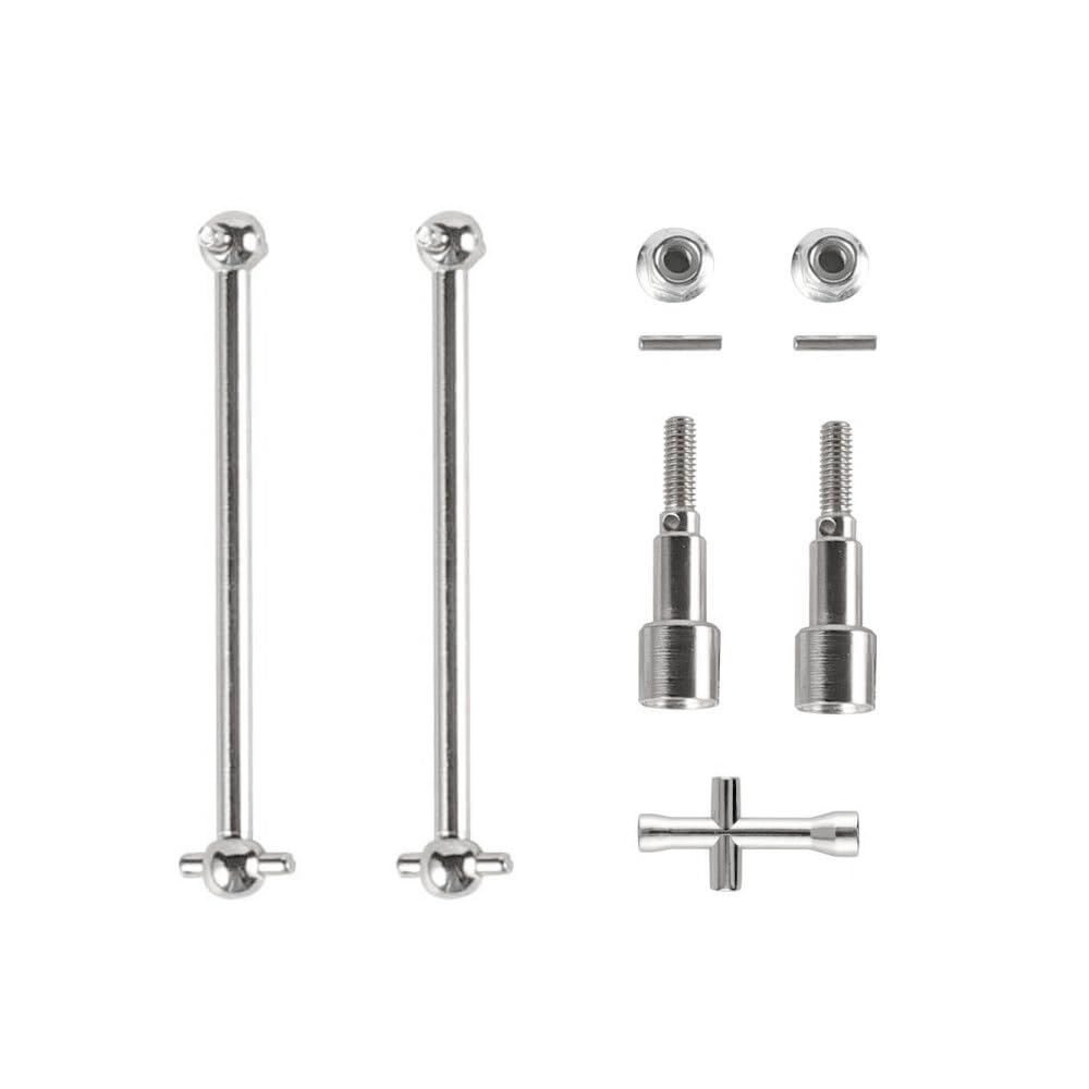 HAIBOXING - Metall-CVD-Wellen für 1/16 1/1416889 16890A 2105 Zubehör Ersatz Komplett 2 Stück M16106+M10107+T002