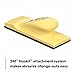 3M Hookit Hand Block 05741, 2-3/4 in x 7-3/4 in, Flat Sanding, Fast Change Out