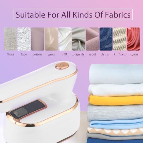 HFLYJPYW Mini Steam Iron for Clothes, Travel Steamer for Clothes Portable Steamer Travel I - image 9