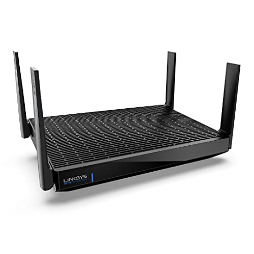 Linksys Mesh WiFi 6 Router, Dual-Band, 2,700 Sq. ft Coverage, 55+ Devices, Speeds up to (AX6600) 6.6Gbps, Comes with USB Wireless Adapter - MR7500W-AMZ