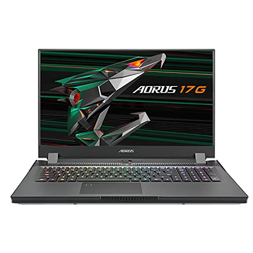 Laptop GIGABYTE AORUS 17G KD-72ES325SD, i7-11800H, 16GB, 512GB SSD, 17.3' 300Hz FHD, RTX 3060P/6GB, CUALQUIER IMPAR, SIN OS