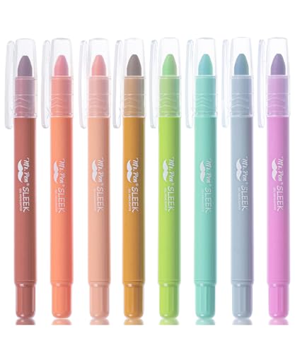 Image of Mr. Pen- No Bleed Gel Highlighters, Assorted Colors, 8 Pack | Bible Highlighters and Pens No Bleed, Bible Markers for Study, Journaling, School Supplies and Accessories