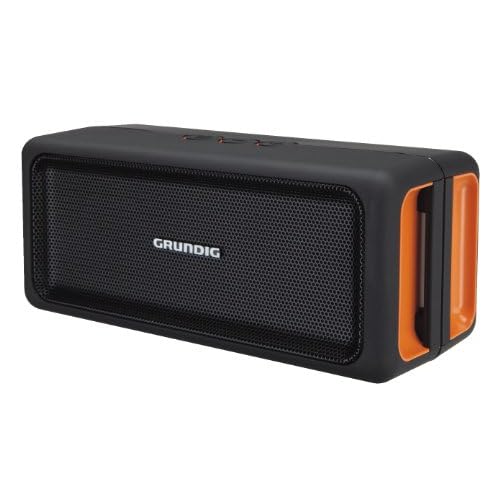Grundig GSB 120 Bluetooth Lautsprecher schwarz/orange