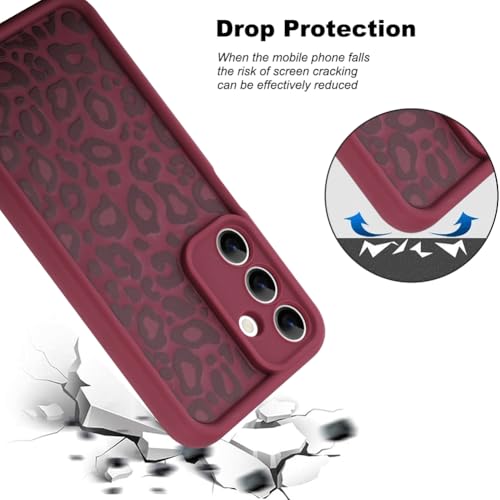 KANGHAR Case for Galaxy A15 Leopard Printed Pattern Red by KANGHAR - Used condition - Image 5
