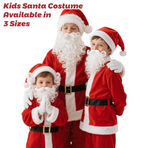 Disfraz Completo de Santa Claus para Niños Udyr miniatura 4