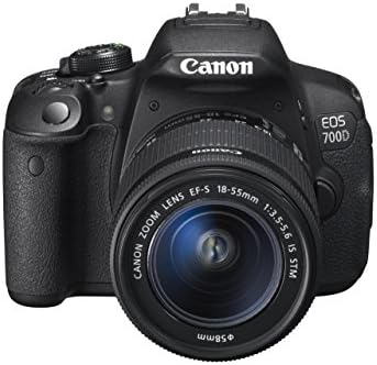 Canon EOS 700D Digital SLR Camera (EF-S 18-55 mm f/3.5-5.6 IS STM Lens, 18 MP, CMOS Sensor, 3 inch LCD) (Renewed)