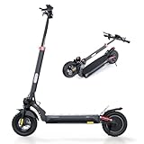 IX4 E-Scooter 500W mit App Steuerung, 45KM Reichweite, 20KM/H, 15Ah Akku, 10 Zoll Offroad Luftreifen, LCD Display, Doppelscheibenbremsen, E-ABS, IPX4