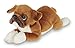 Bearington Lil' Roscoe, piccolo boxer di peluche di peluche per cuccioli, 20,3 cm