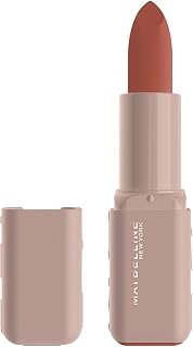 New York Maybelline Serum Lipstick (Matte), 008 'Scuse | 1-Swipe Lush Color 8HR Weightless Hydration