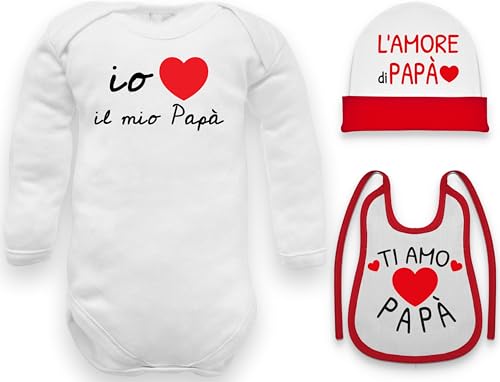 Body bébé papa en coton doux pour des nuits paisibles et des moments complices en famille