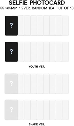 Miniatura 4 de ZEROBASEONE JUVENTUD en la Sombra 1er Mini Álbum CD+POB+Libro de Art+Tarjeta de fotos Selfie+Juego de marcos de fotos+Tarjeta