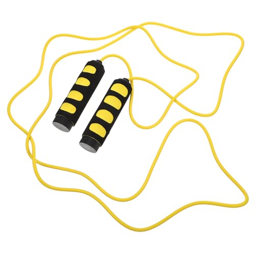 SAFIGLE 感統トレーニング用調節可能スポンジハンドル縄跳び 用運動器具 軽量耐久スキッピングロープ 幼稚園小学生向け健康促進