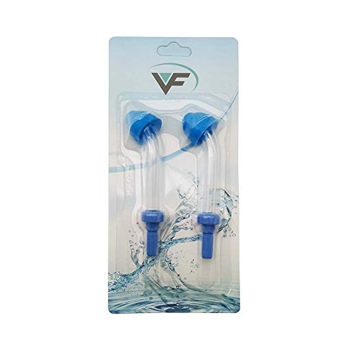 YanBan 2 peças Limpador de narizes para Waterpik Wp-100 Wp-450 Wp-250 Wp-300 Wp-660 Wp-900