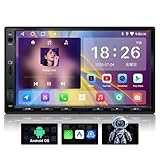 ATOTOZONE A5L Androidナビ 7インチディスプレイオーディオ、2DINカーナビ, ワイヤレス CarPlay& ワイヤレス Android Auto、Wi-Fi/Bluetooth/USBテザリングに対応、2+32GB、DSP&アンプ 内蔵、SWC/FM、ミラーリンク、バックカメラ連動、AI会話、USB/TF動画再生