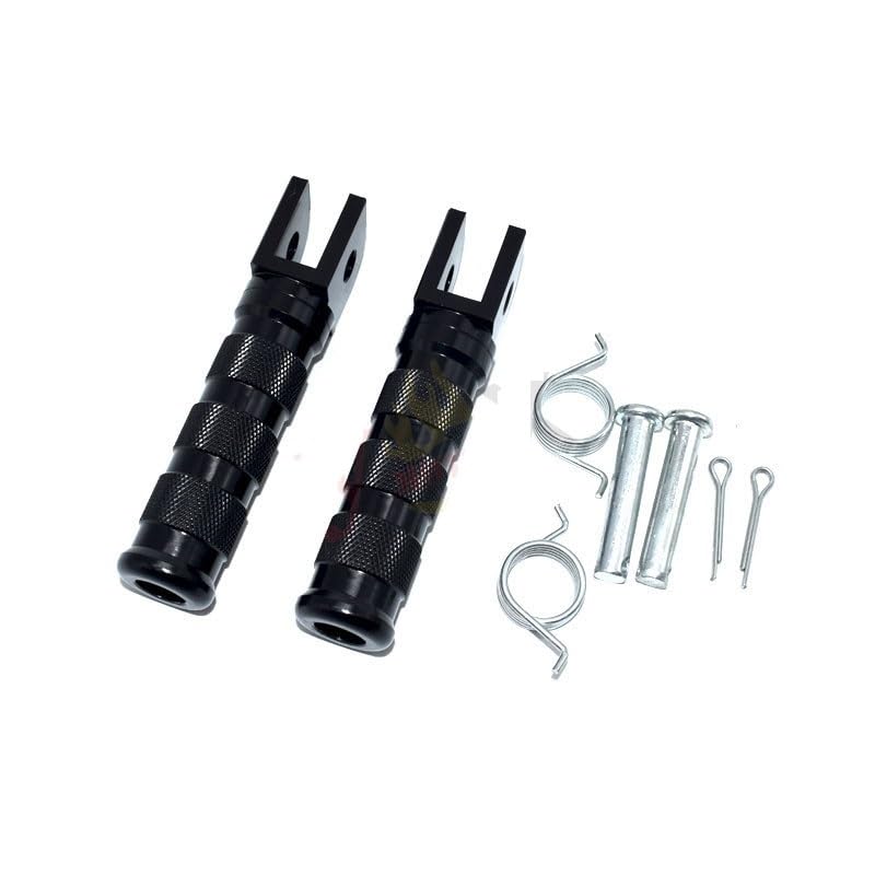 Reposapiés Delantero Para Yamaha MT07, MT09, Tracer: Aluminio CNC, Plateado, Para Moto Personalizar