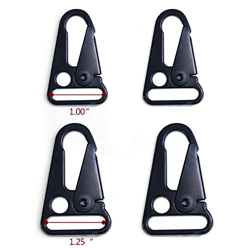 Crafts Heavy Duty Steel 25 mm 1" sling clips Spring Snap Hook Strap
