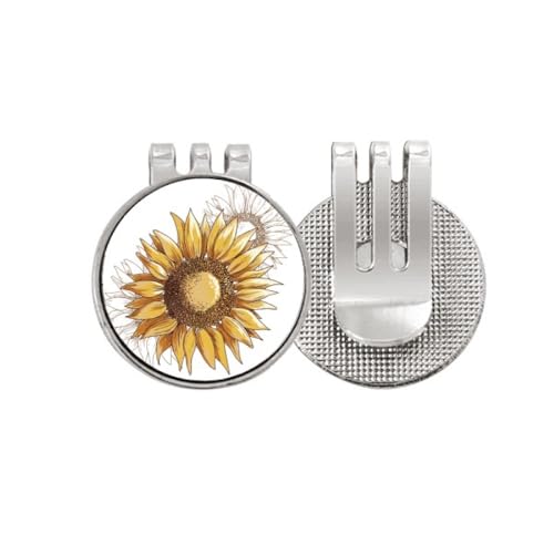 Marqueur de balle de golf tournesol, l'accessoire idéal pour vos greens ensoleillés