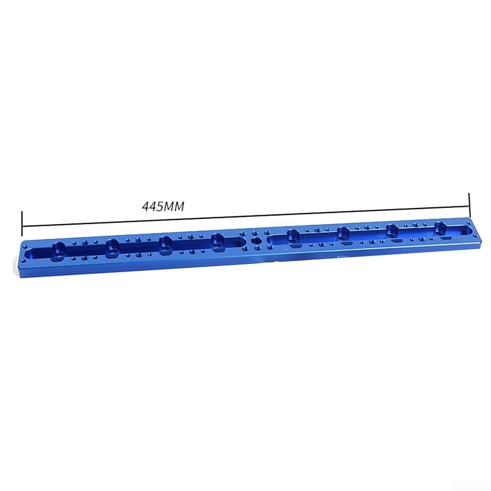 Placa Montura Aluminio Ligero para Astronómico Placa Montura(Blue)