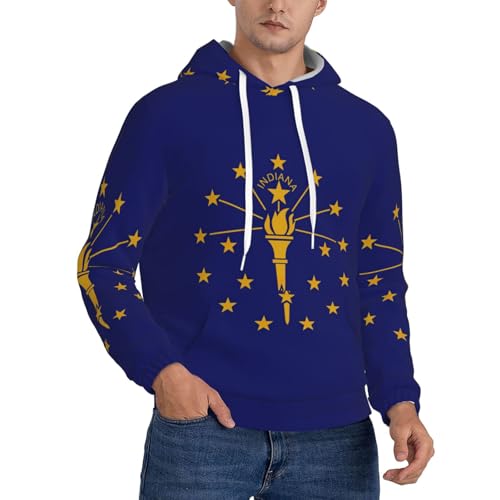 Pull à manches longues homme Indiana pour style urbain quotidien