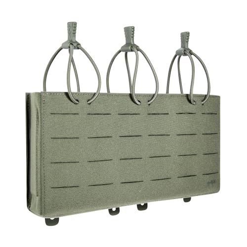 Tasmanian Tiger TT 3 SGL Mag Pouch Bel MKIII formstabile Magazin-Tasche zur Aufnahme von DREI G36-Magazinen mit elastischem Kordel-Verschluss und Molle-System, Oliv