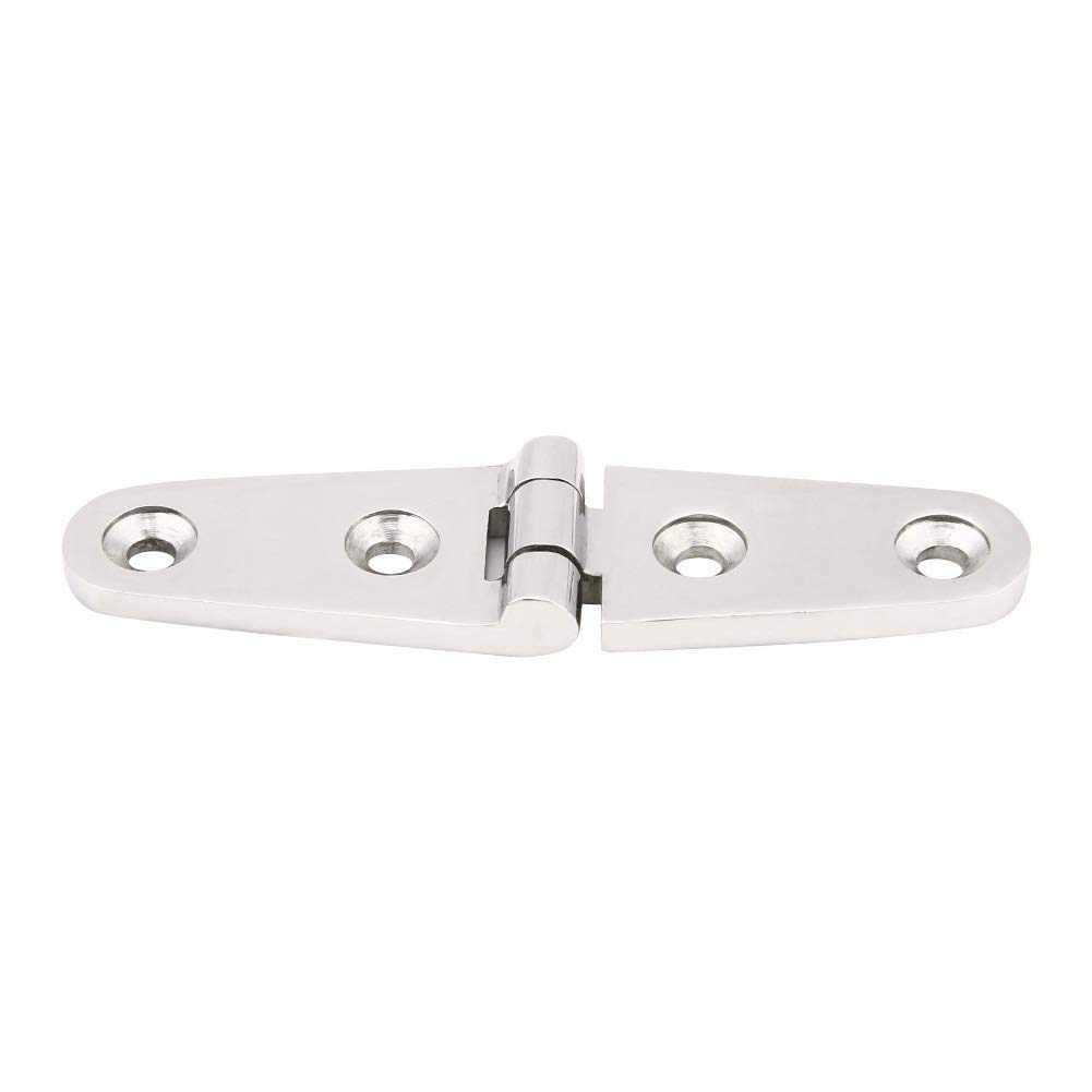 NVSFZGIYG Slide Latch,Gate Bolt Lock, Sliding Door, Marine Boat Cabin Silver Stainless Steel Hatch Flush Replacement 103 27mm