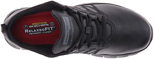 Skechers womens Sure Track Erath-w fashion sneakers, Black, 8.5 US | Image 4