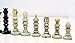 StonKraft - Natural Stone Chess Pieces Chessmen Chess Coins (3