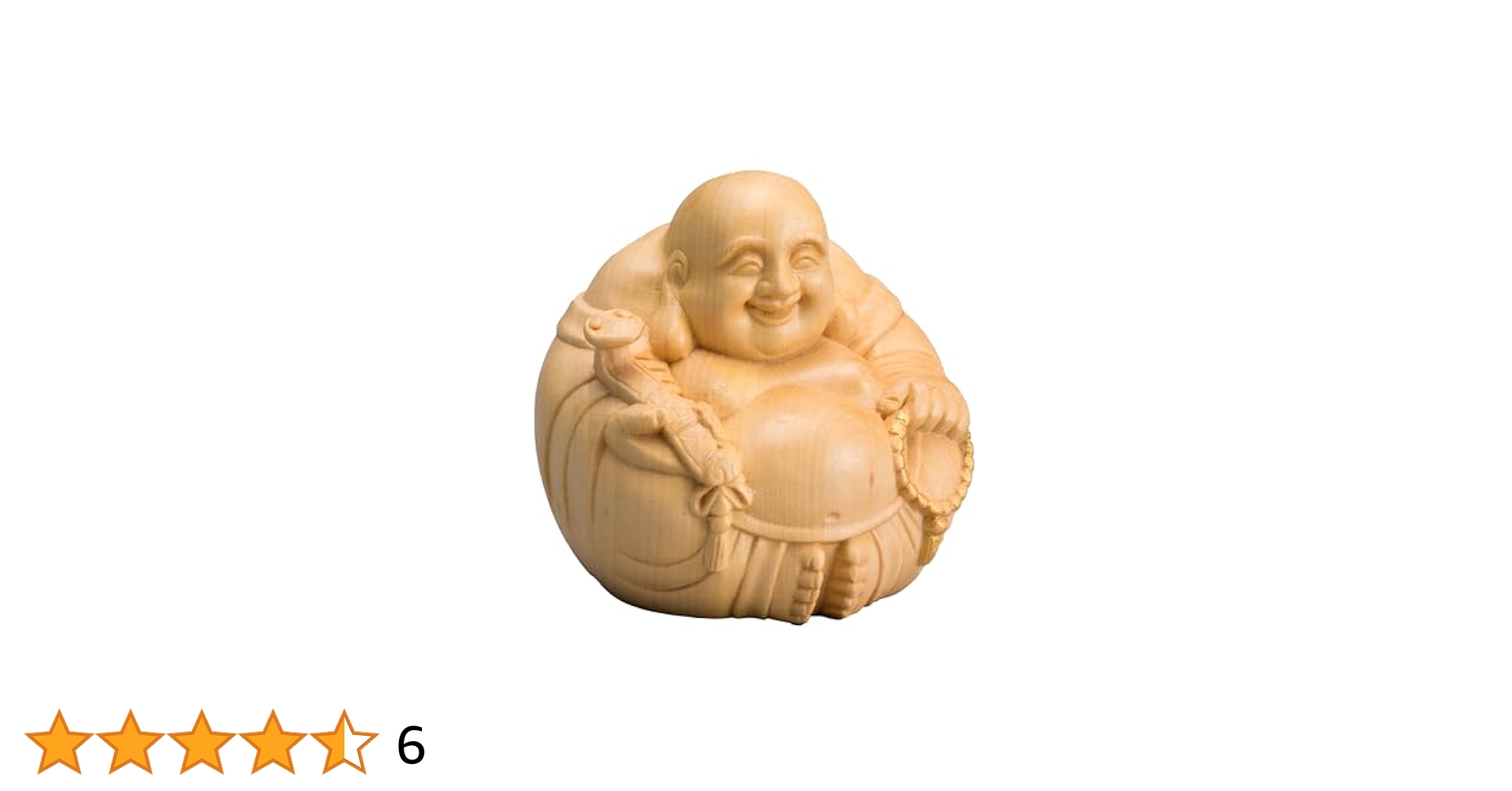 青木木米 色絵 お多福 人物像 置物 G R5224