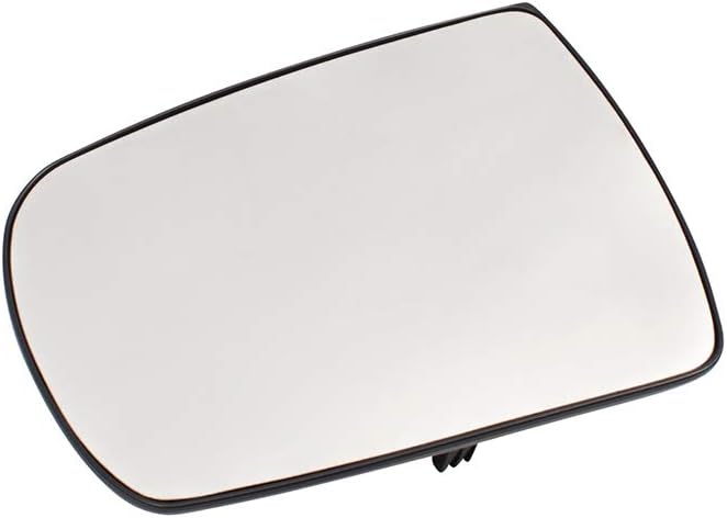 Auto Dynasty Driver Side Mirror Glass For BMW 3-Series 2012-2018 - Heated Replacement Lens With Backplate