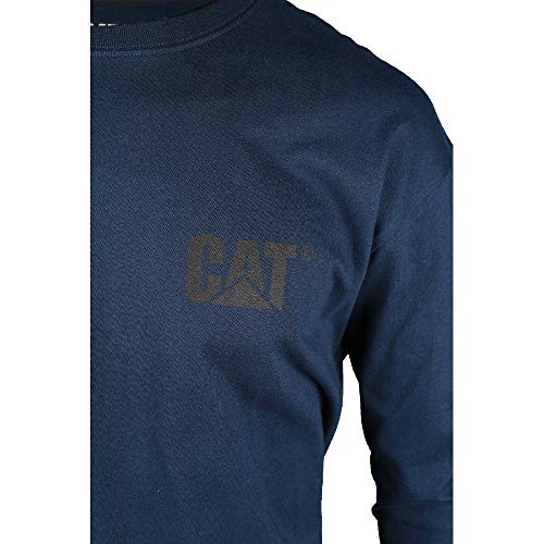 Caterpillar T-Shirt a Manica Lunga Marchio Banner