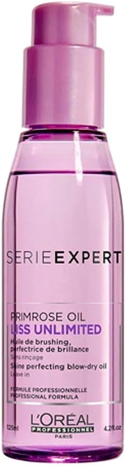 L'Oreal Professional LORHP-52593 Serie Expert Liss Unlimited Primrose Oil 125ml, 3474636482504