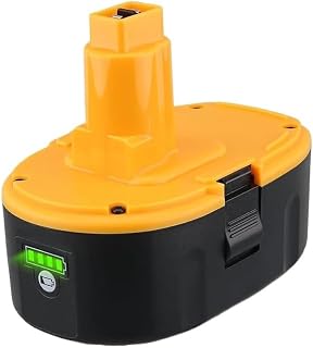18V Li-ion Battery Compatible with DeWalt DC9096 DW9095 Replacement for DE9098 DE9039 DC9098 Cordless Drill Circular Saw & Reciprocating Saw Extended Runtime(6.0Ah)