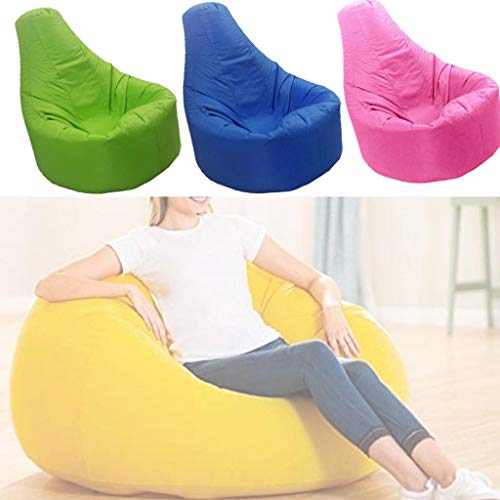 Sillón de videojuegos para tu zona gamer con reclinación total y acabado azul Milageto 3