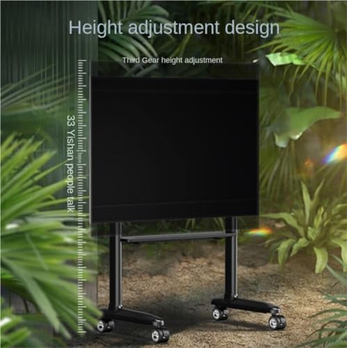 Soporte móvil para TV de 42-86 pulgadas con altura ajustable miniatura 3