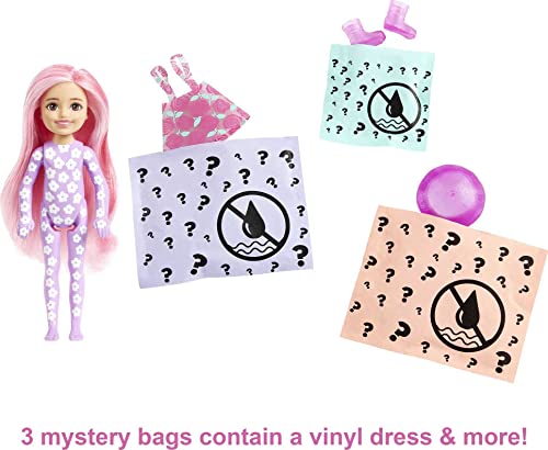 Muñeca Barbie Chelsea Color Reveal con 6 sorpresas miniatura 6