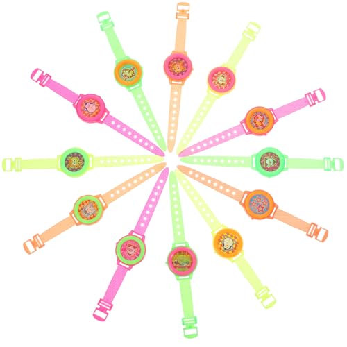 Reloj de pulsera de juguete con dibujos intercambiables para fiestas de niños