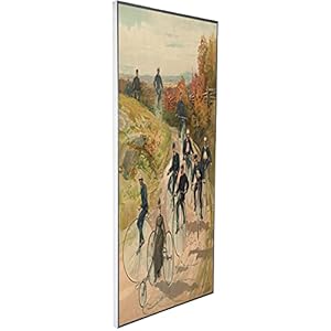 Ecowelle Infraroodverwarming met afbeelding | 900 Watt | 60×120 cm | infrarood verwarming | Made in Germany | g 169 schilderij fiets