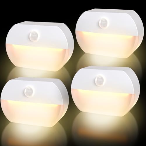 sununiny LED Motion Sensor Night Light,Night Light Battery Powered Auto/ON/Off Stair Sensor Lights with Batteries, Motion Lights for Toilet, Hallway, Bathroom, Kitchen, Childrens Room - Cosy Home Interiors sununiny LED Motion Sensor Night Light,Night Light Battery Powered Auto/ON/Off Stair Sensor Lights with Batteries, Motion Lights for Toilet, Hallway, Bathroom, Kitchen, Childrens Room - Image 2