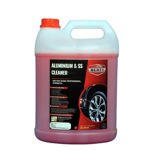 Image of Aluminium And SS Cleaner For Car And Bike Instant Cleaner Polish, Shine Anti-Tarnishand Tough Stains 5 Ltr