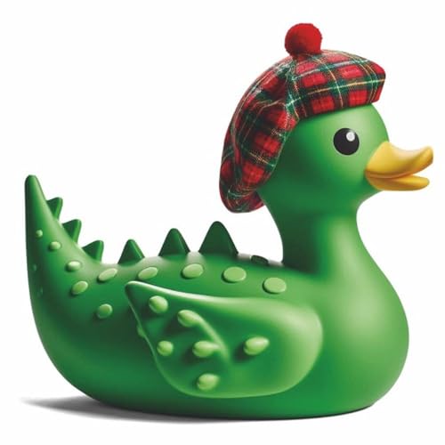 Heather Gift Co. Nessie Rubber Duck with Tartan Hat l 1436