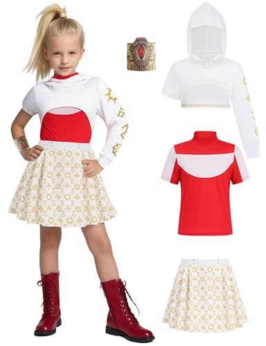 Disfraz completo de animadora para niñas