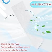 Filtermatte g4 Filtervlies Aquarium Fein 50x60cm Air Filter Mat 1stk – Ansicht 3