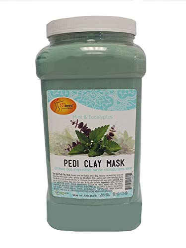 Spa Redi Pedi Clay Mask Mint & Eucalypyus (Gallon)